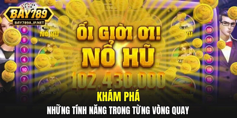 Khám phá những tính năng trong từng vòng quay