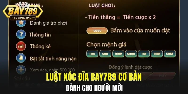 Luật Xóc Đĩa BAY789 cơ bản dành cho người mới
