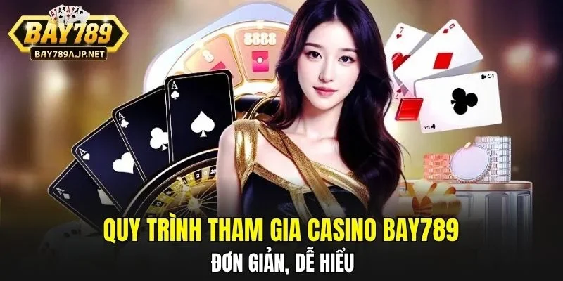 Quy trình tham gia Casino BAY789 đơn giản, dễ hiểu