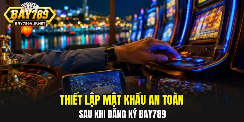 Thiết lập mật khẩu an toàn sau khi đăng ký BAY789