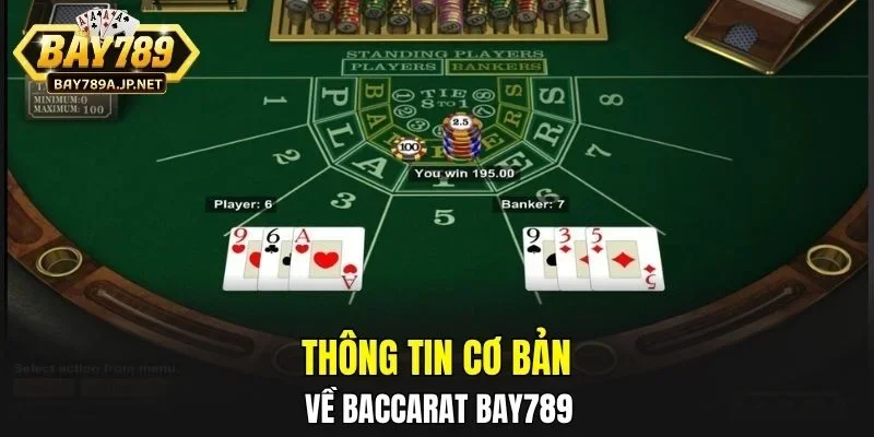 Thông tin cơ bản về Baccarat BAY789